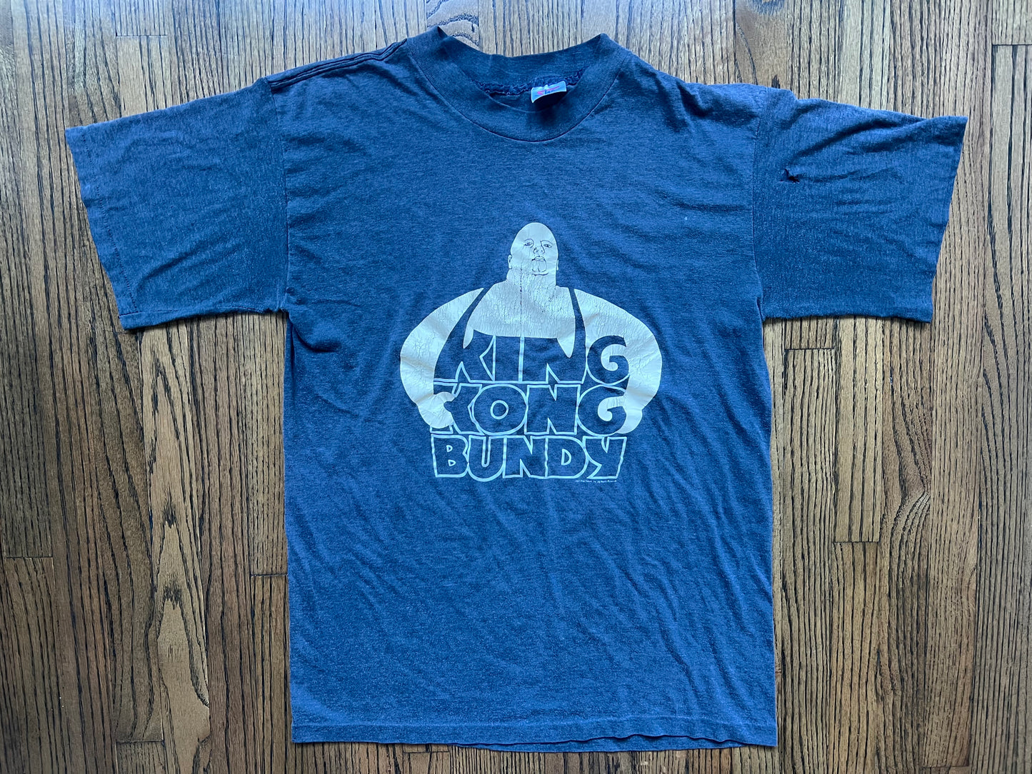 1987 WWF King Kong Bundy shirt