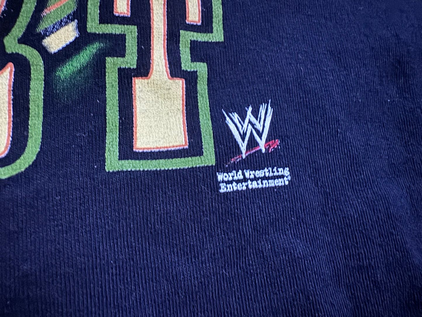 2002 WWE Booker T “Five Time Champ” two sided shirt