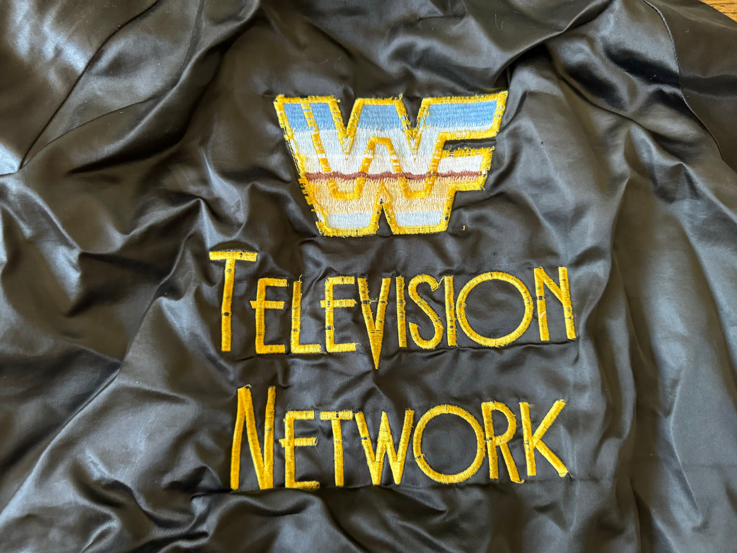 1984 WWF Television Network satin jacket