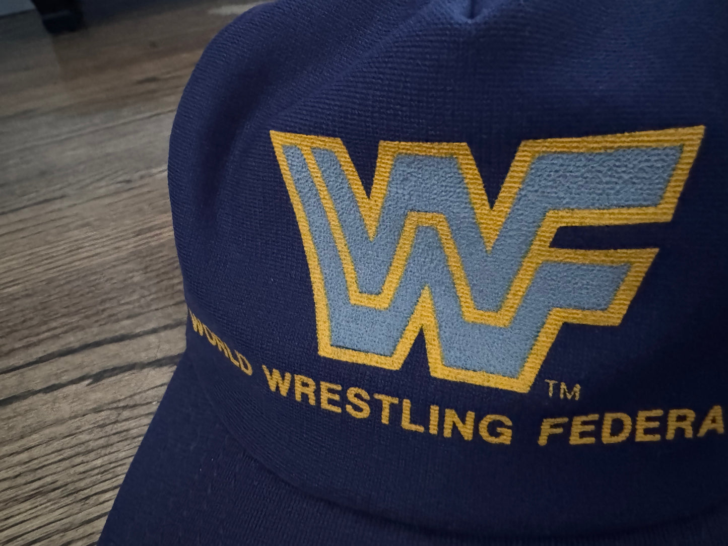 1985 WWF Logo SnapBack Trucker Hat