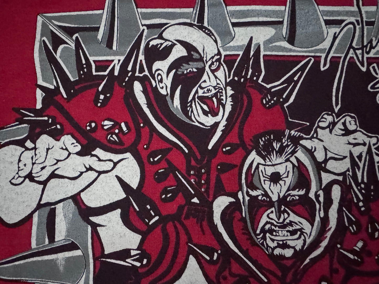 1990 WWF Legion of Doom shirt featuring Hawk and Animal