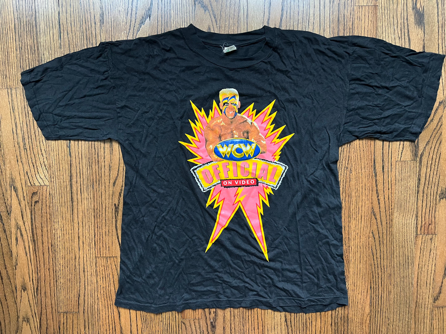 1993 WCW Sting “Official on video” German shirt