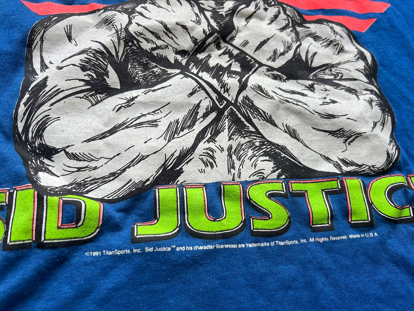 1991 / 1992 WWF Sid Justice shirt