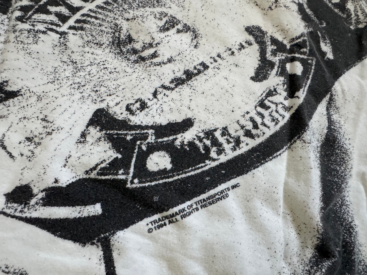 1994 WWF Bret “The Hitman” Hart two sided  shirt