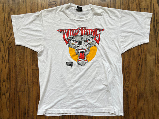 1990 WCW WrestleWar “Wild Thing” shirt