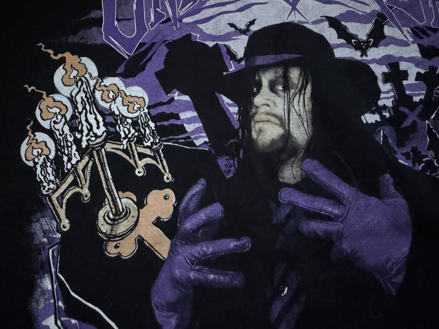 1995 WWF Undertaker two sided shirt