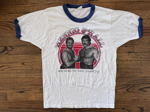1986 AWA Curt Hennig & Scott Hall World Tag Team Champions shirt