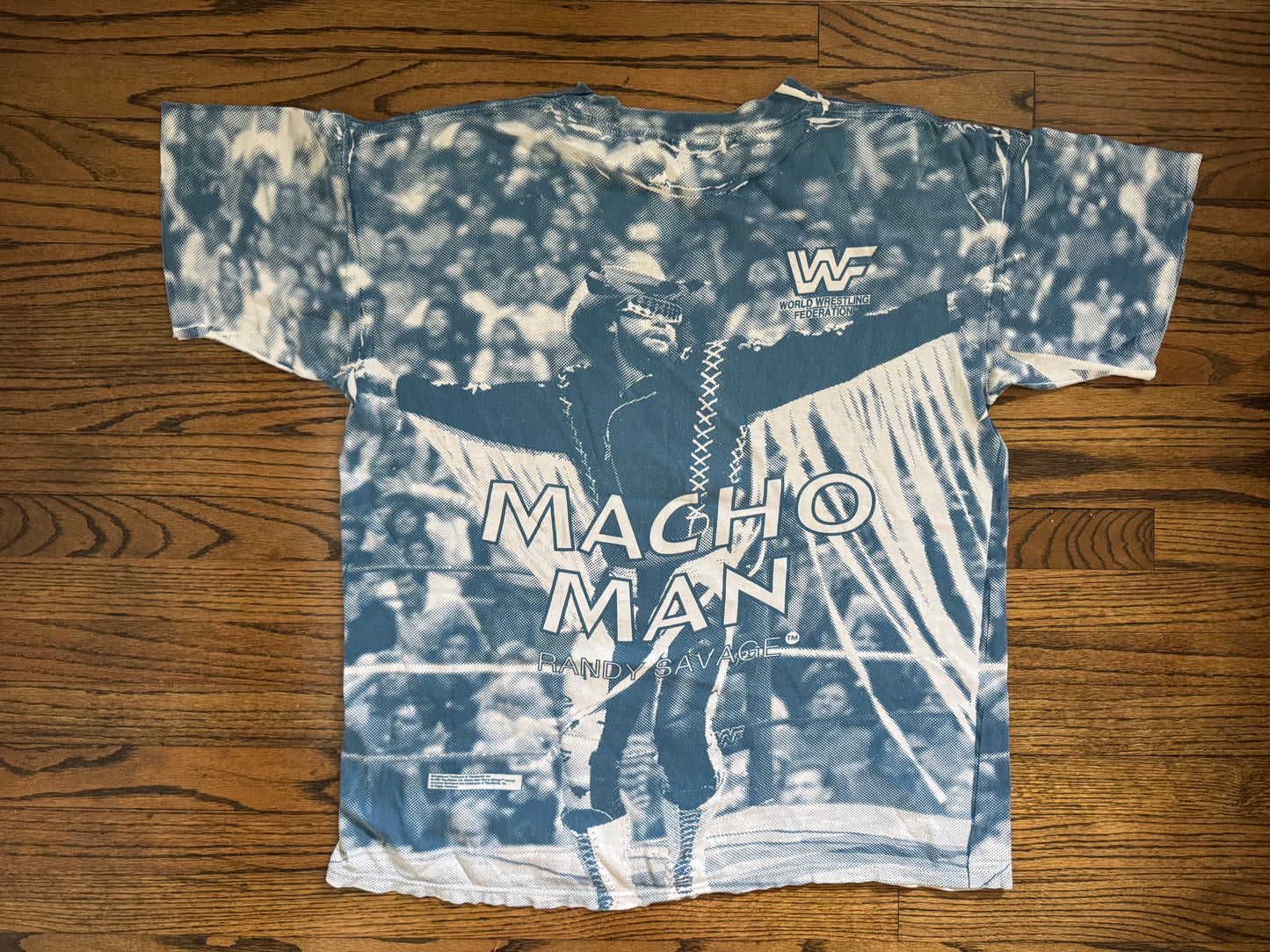 1992 WWF “Macho Man” Randy Savage all over print shirt