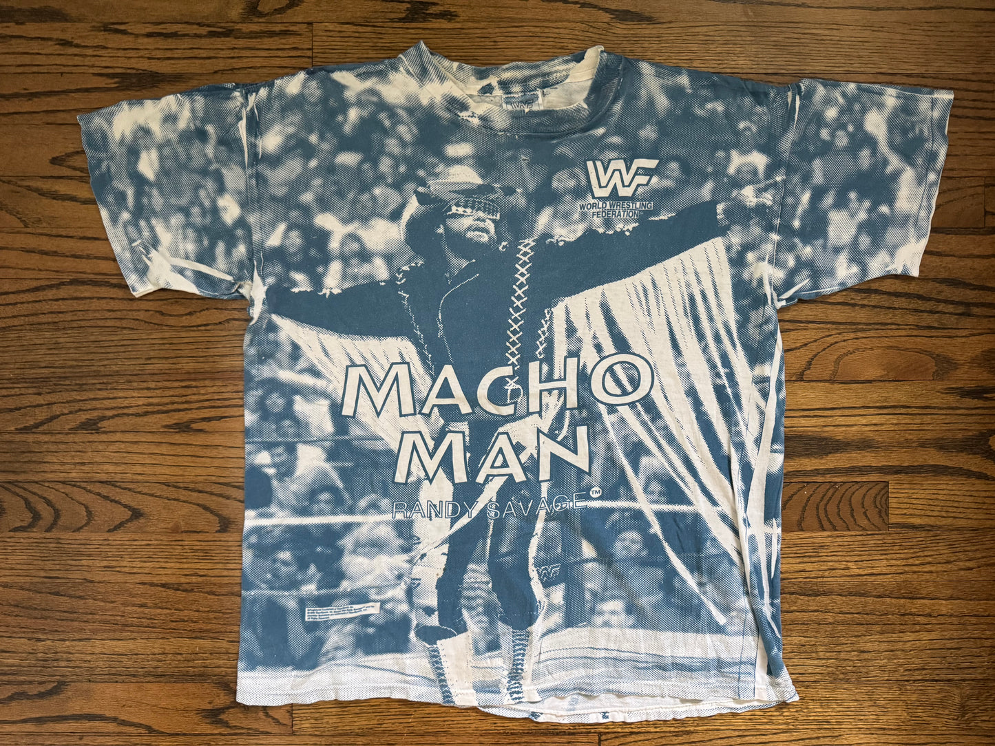 1992 WWF “Macho Man” Randy Savage all over print shirt