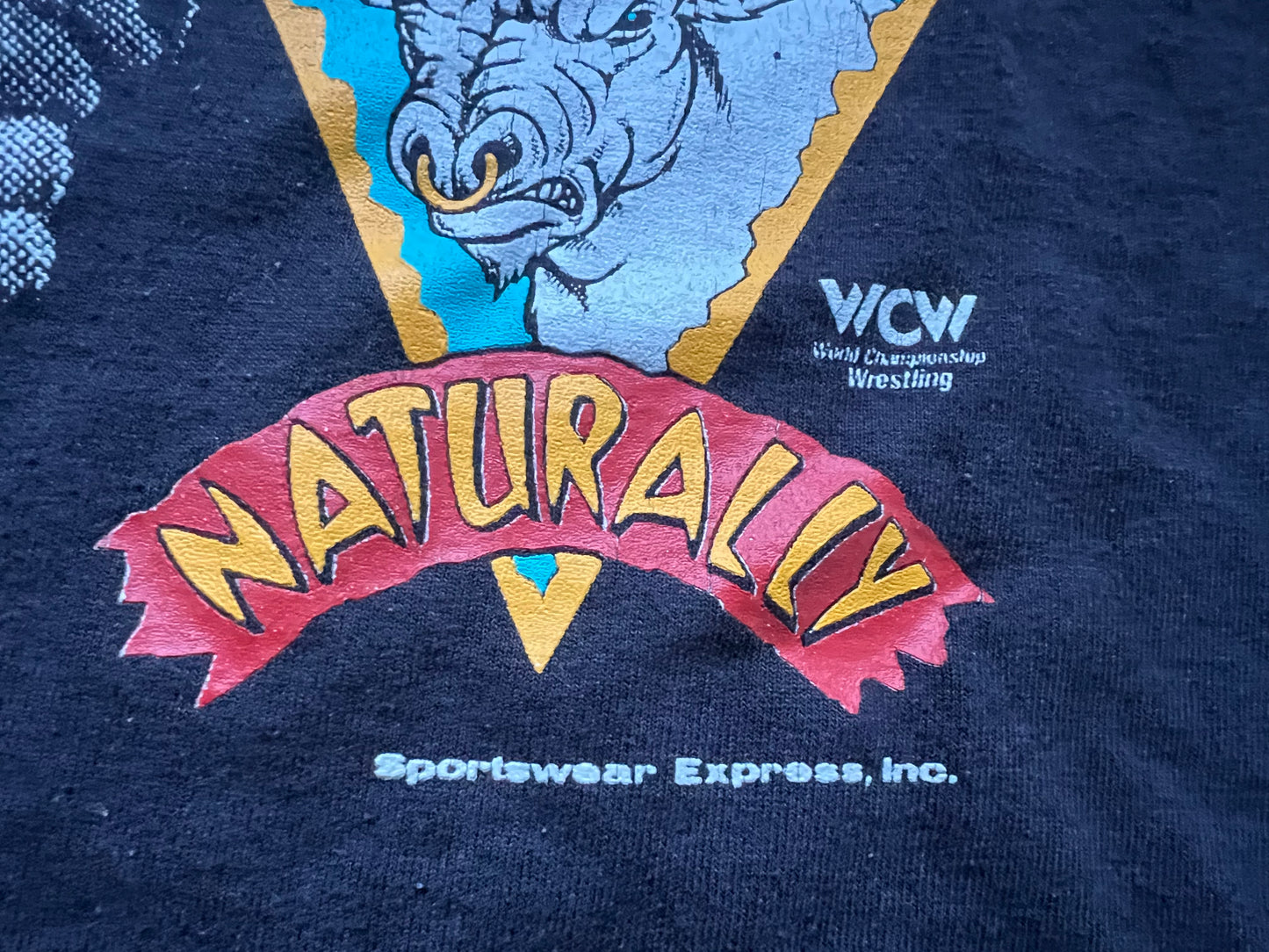 1992 WCW “The Natural” Dustin Rhodes shirt