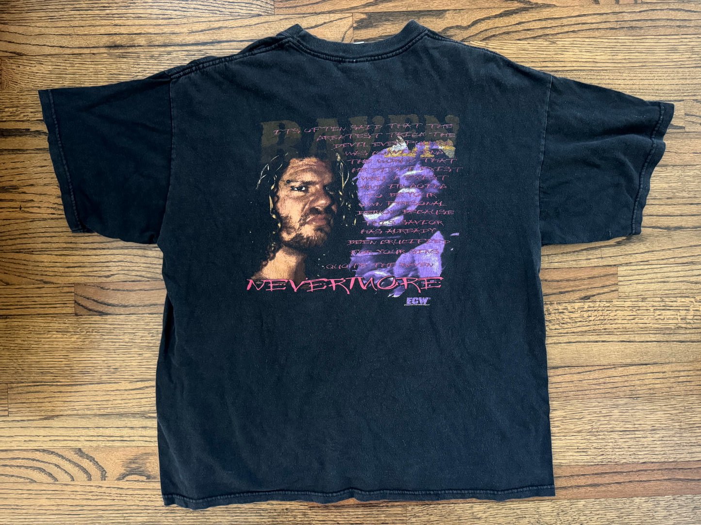 1999 ECW Raven two sided shirt
 