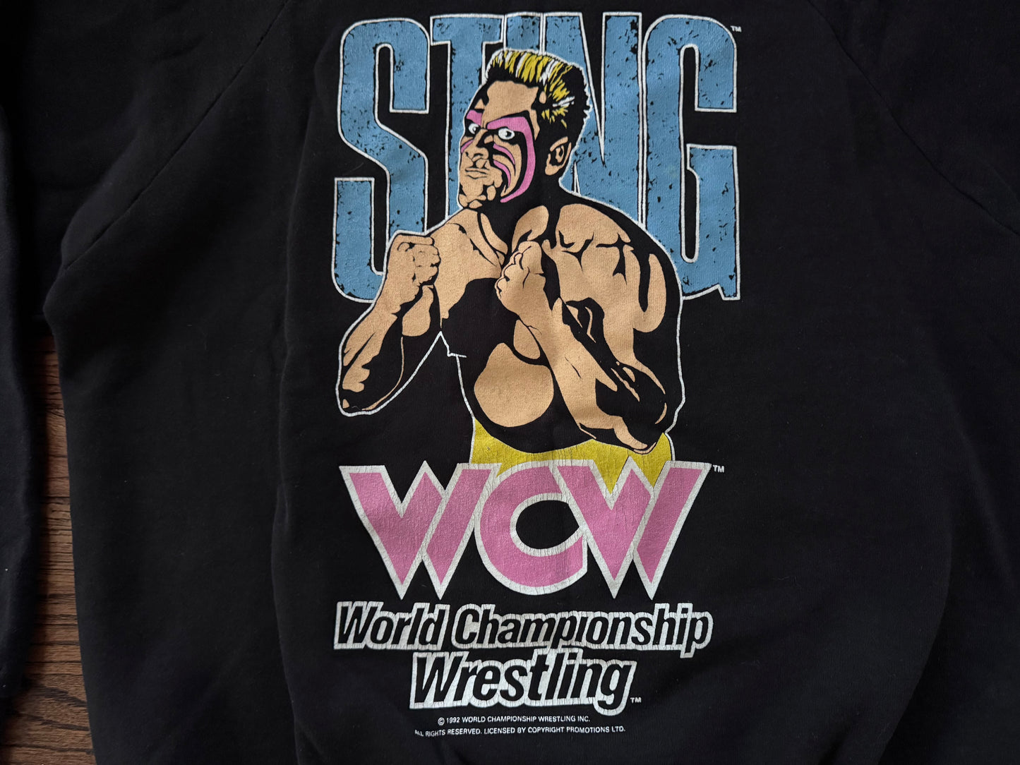 1992 WCW Sting Crewneck Sweatshirt