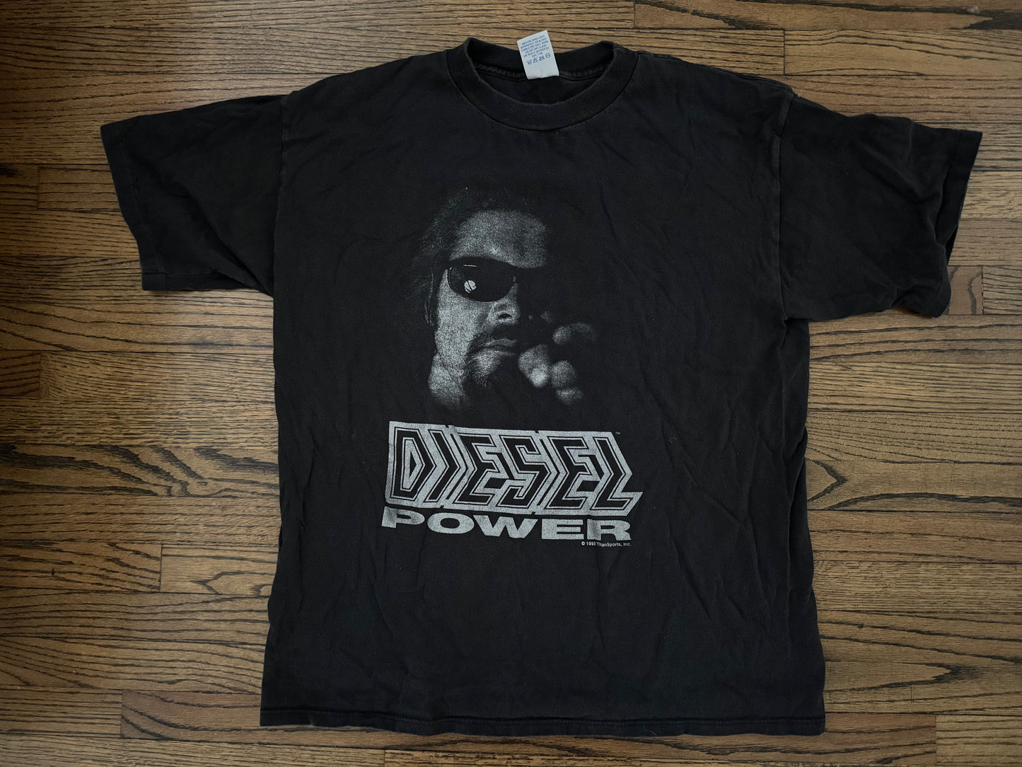 1995 WWF “Big Daddy Cool” Diesel shirt with sparkles still in tact