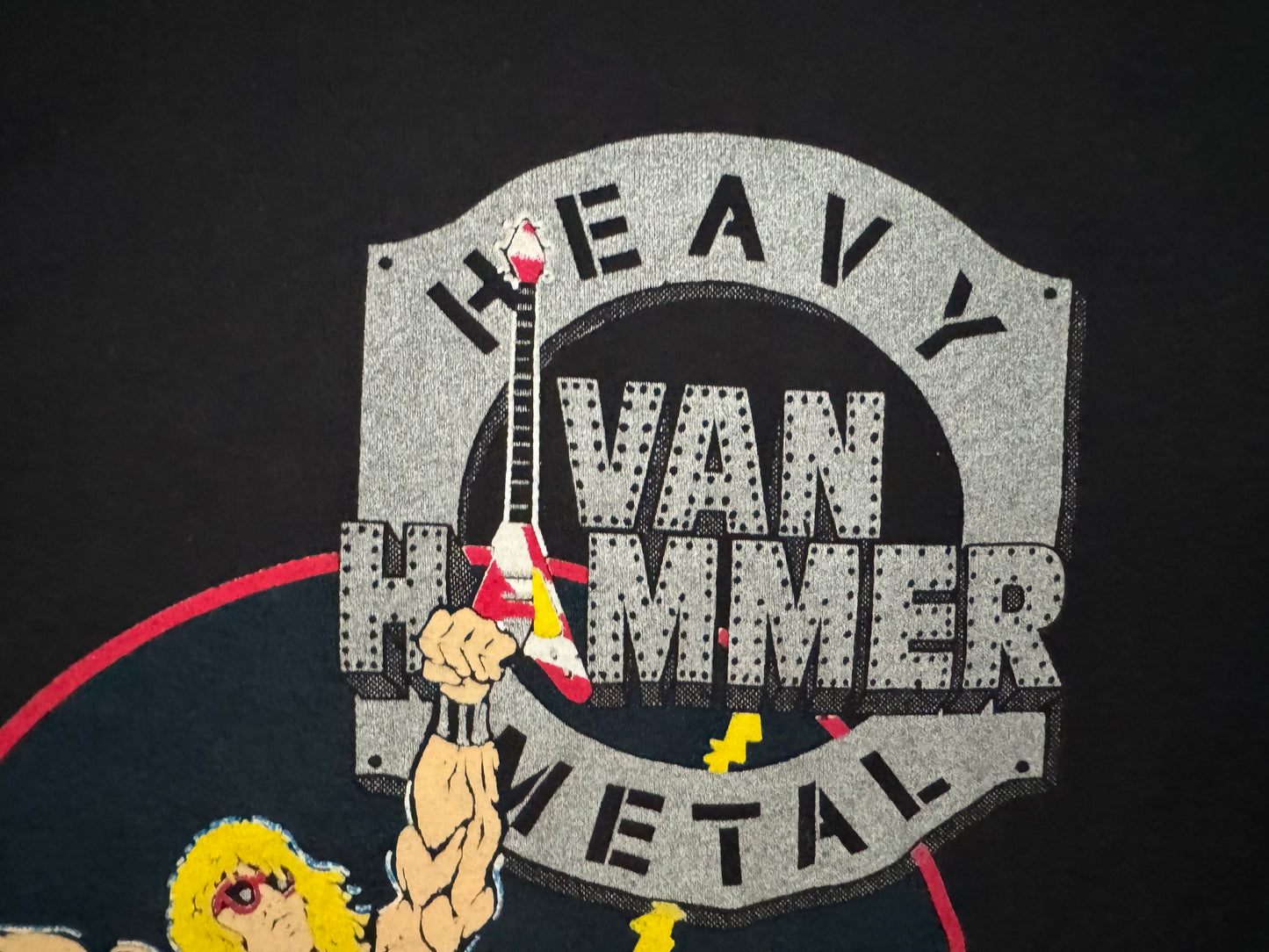 1991 WCW “Heavy Metal” Van Hammer catalog shirt