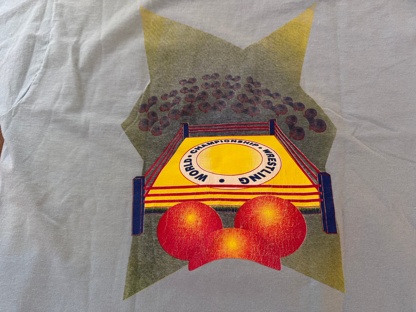 1995 WCW Disney / MGM Studios crew shirt