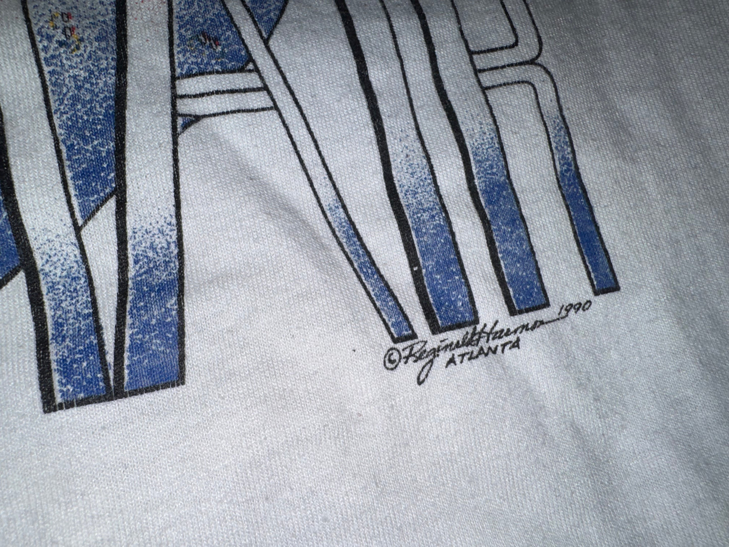 1990 WCW “The Nature Boy” Ric Flair “seven time champion” catalog shirt