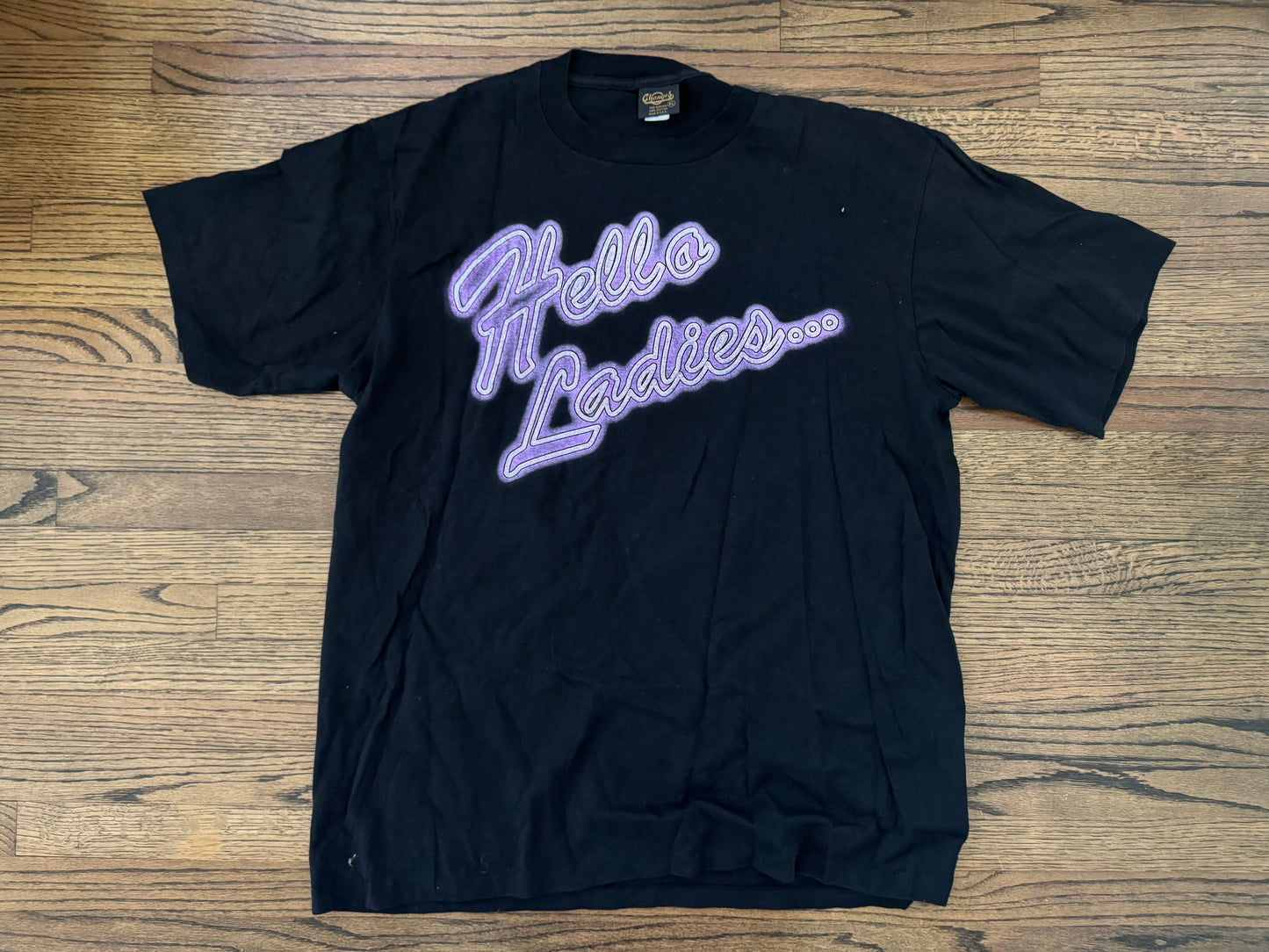 1998 WWF “The Big Valbowskie” Val Venis “Hello Ladies…” two sided shirt