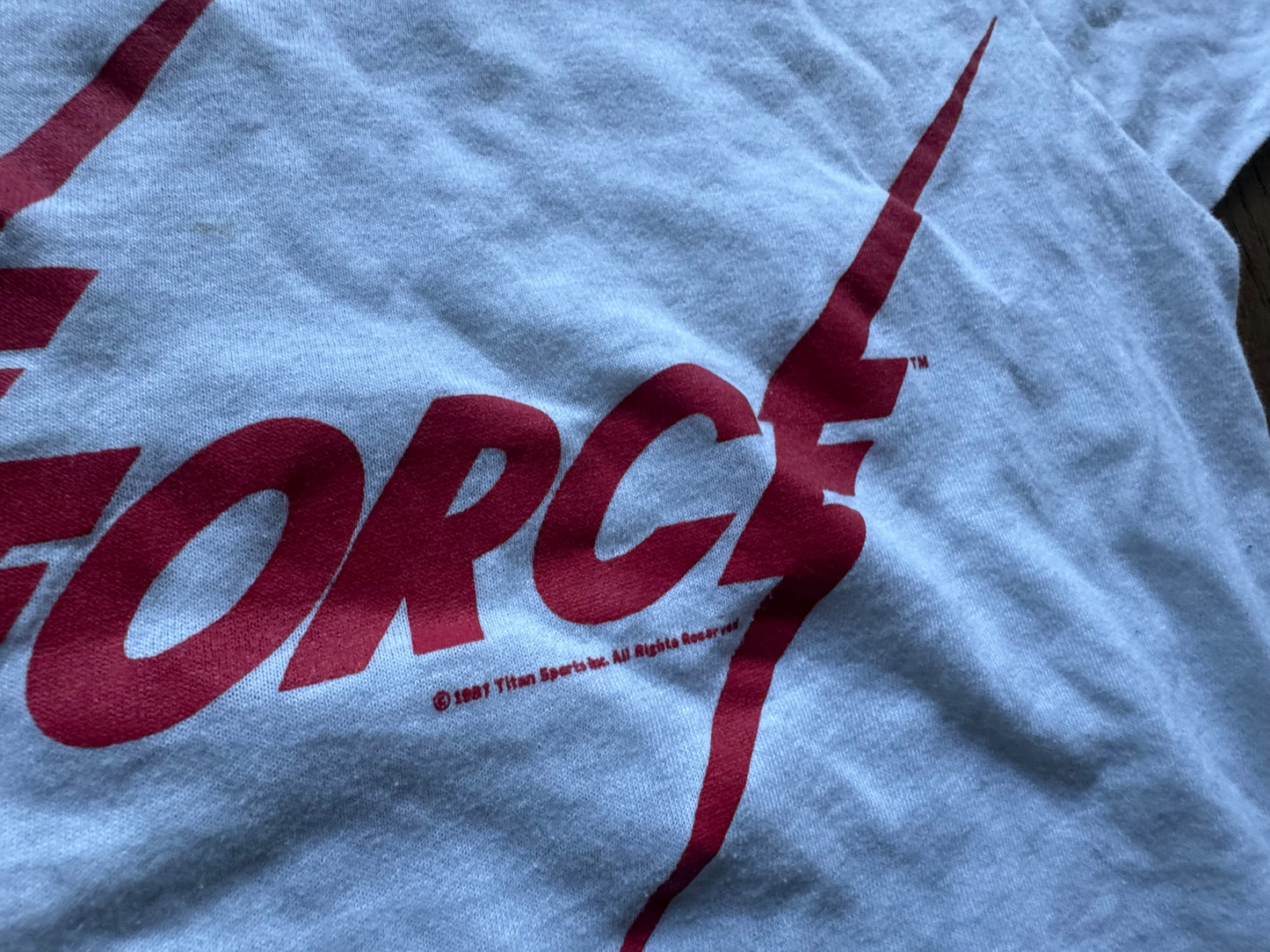 1989 WWF Strike Force shirt