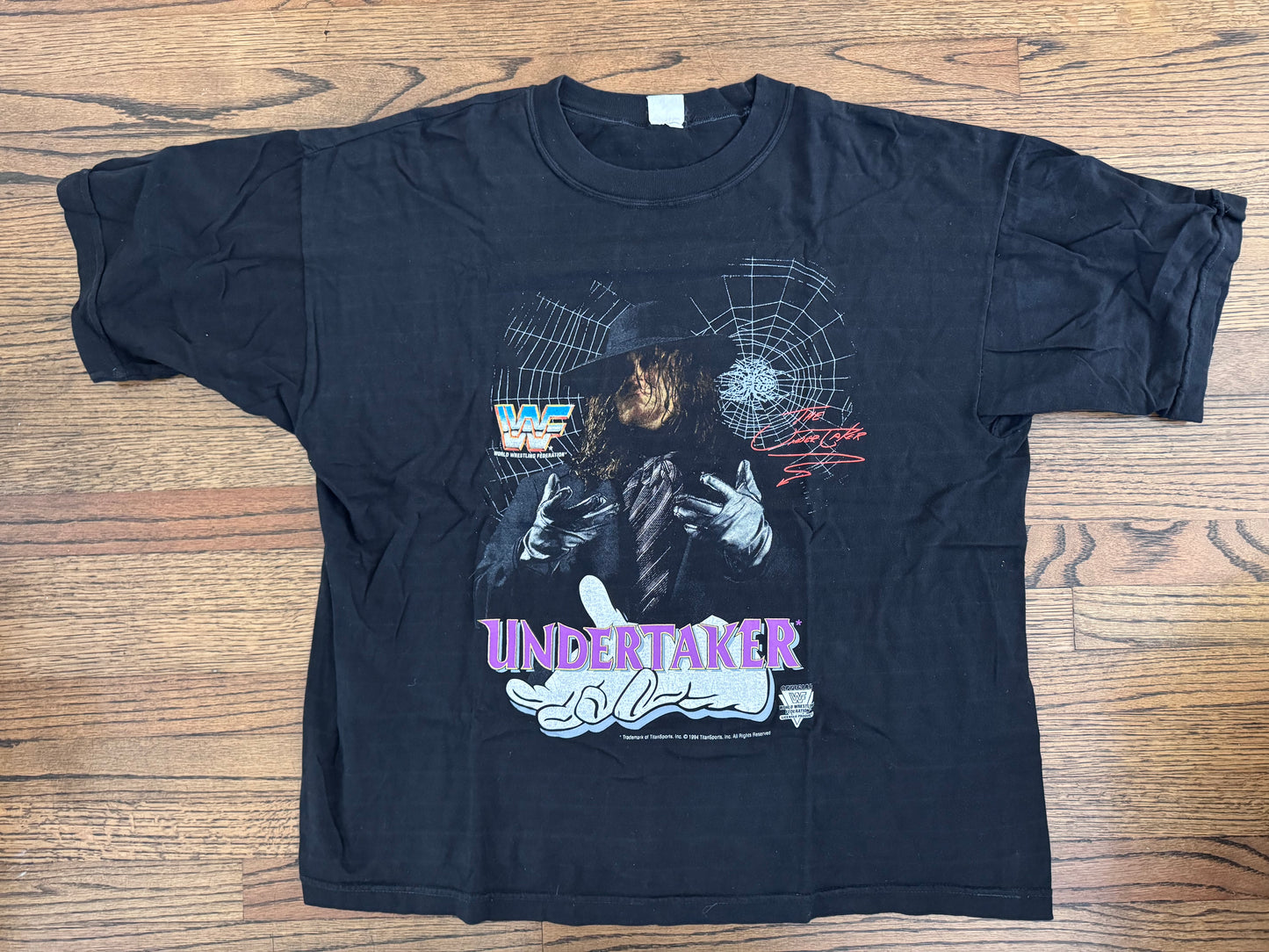 1994 WWF Undertaker shirt