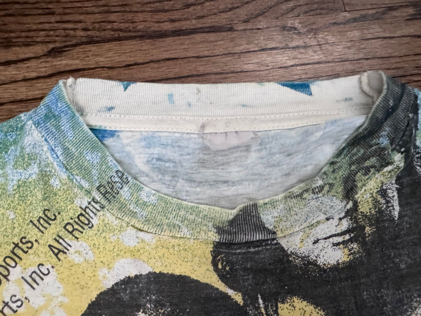 1992 WWF Steiner Brothers all over print shirt