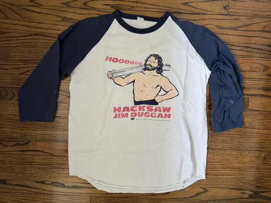 1988 WWF “Hacksaw” Jim Duggan catalog shirt - some flaws
 