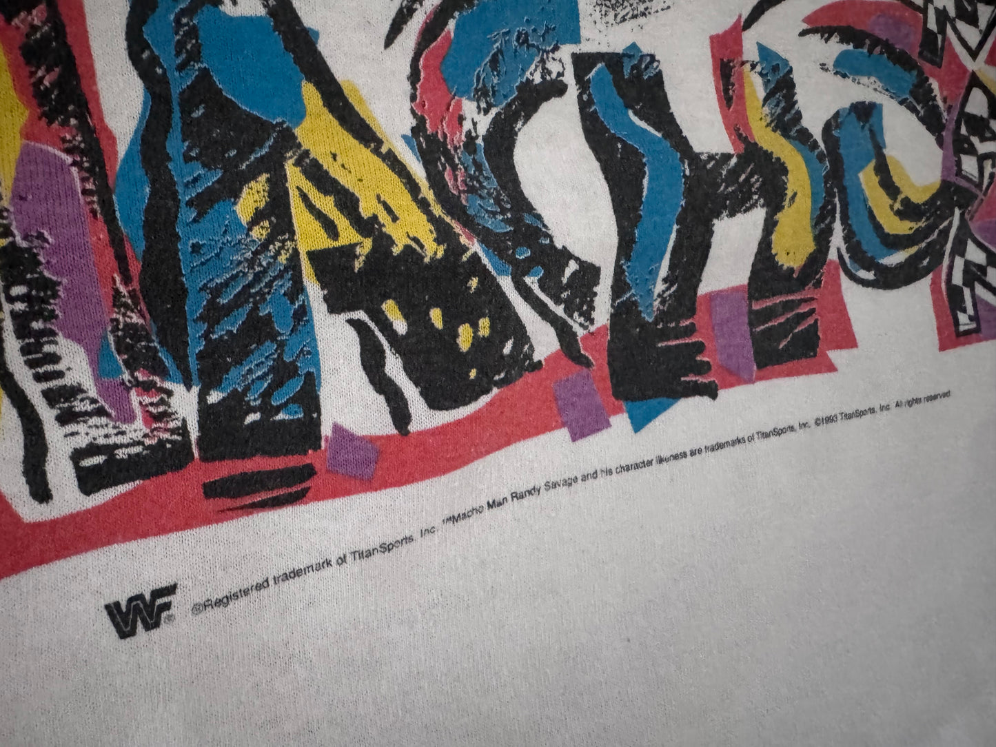 1993 WWF “Macho Man” Randy Savage catalog shirt
