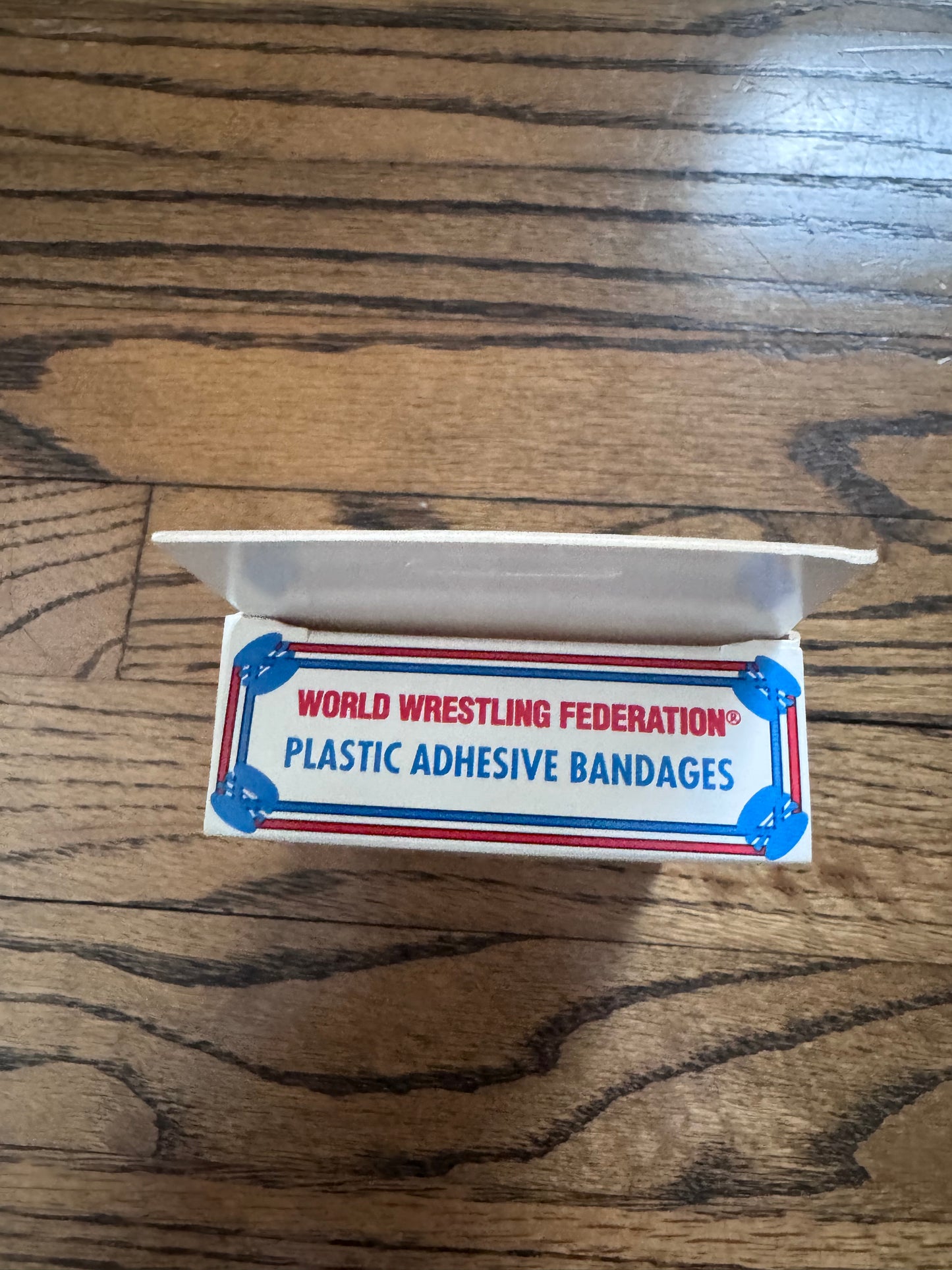 1992 WWF Plastic Adhesive Bandages featuring Mr. Perfect, Bret “The Hitman” Hart, The Undertaker and “Macho Man” Randy Savage