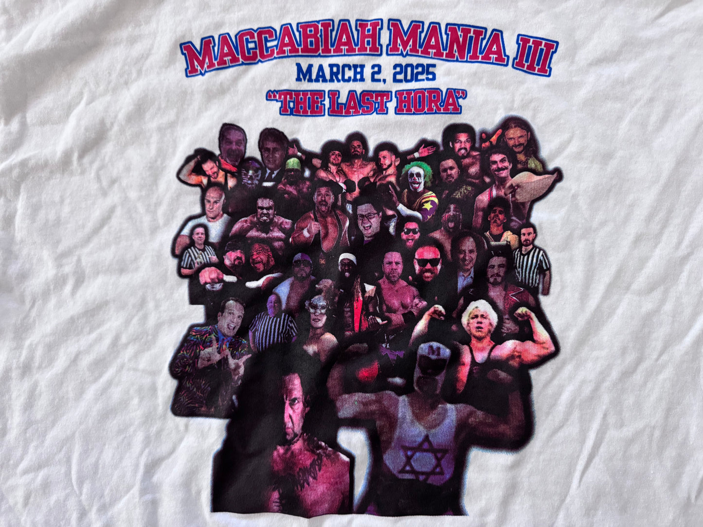 2025 Maccabiah mania 3 shirt Doink