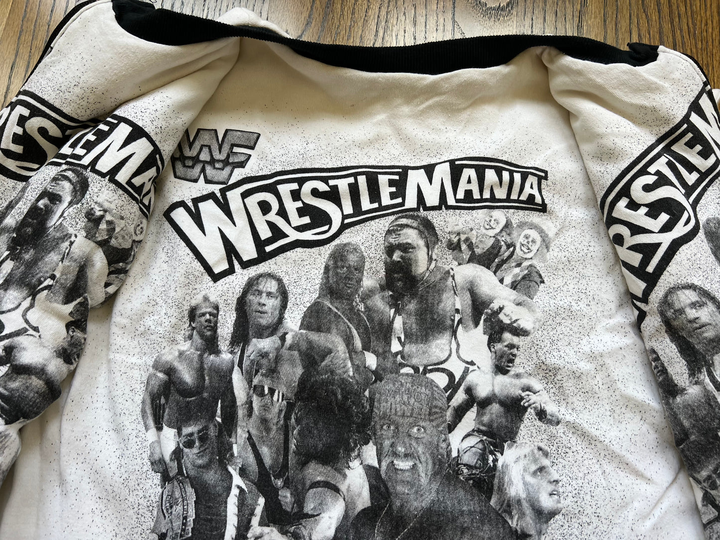 1994 WWF “Wrestlemania” inside and out print vest