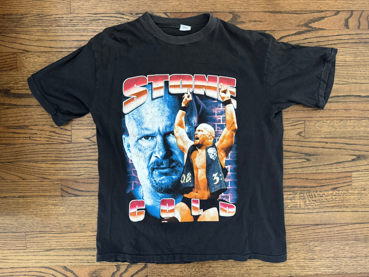 1999 “Stone Cold” Steve Austin rap tee style bootleg shirt