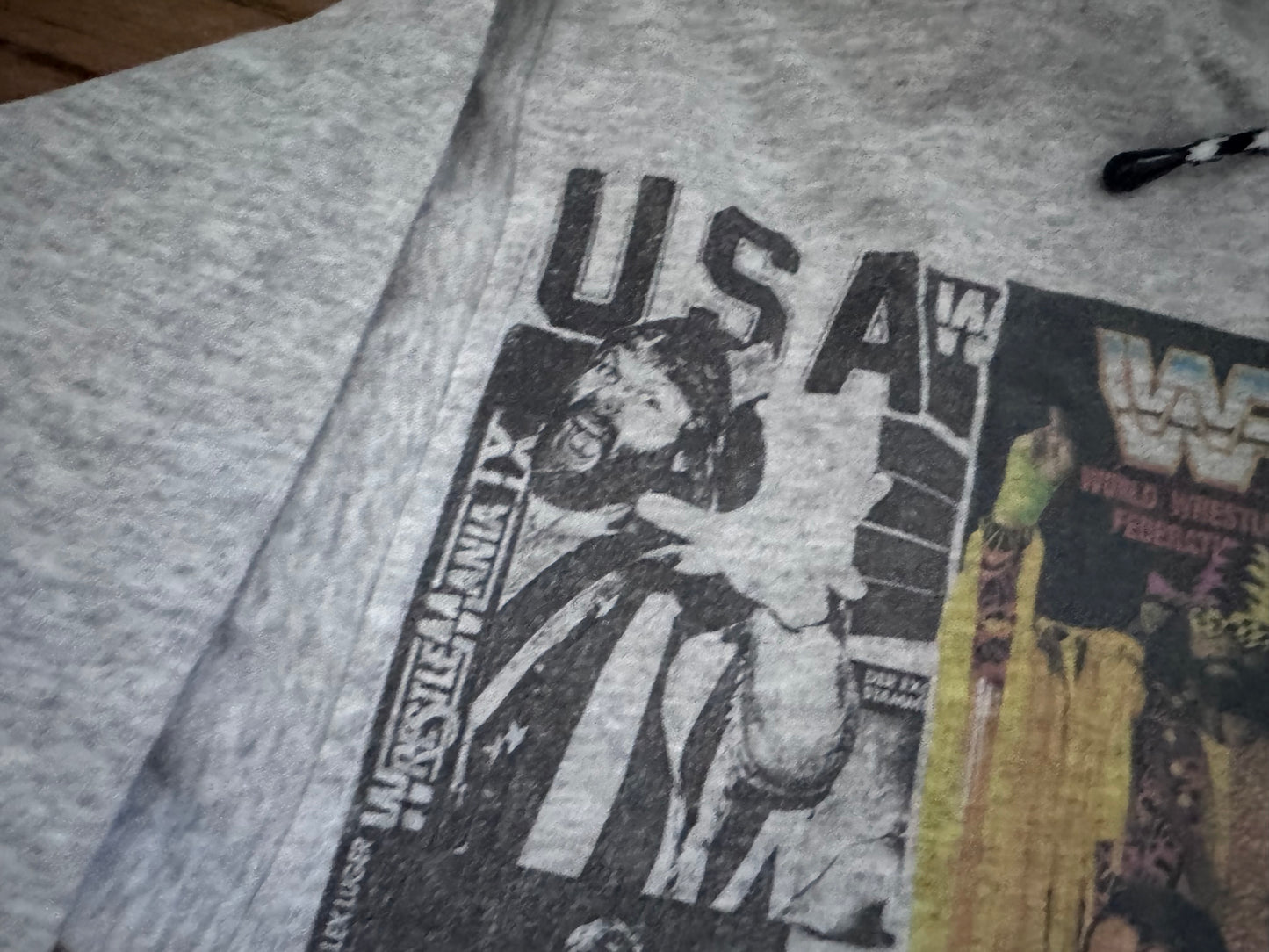 1994 WWF Wrestlemania IX and other things German bootleg sweatshirt