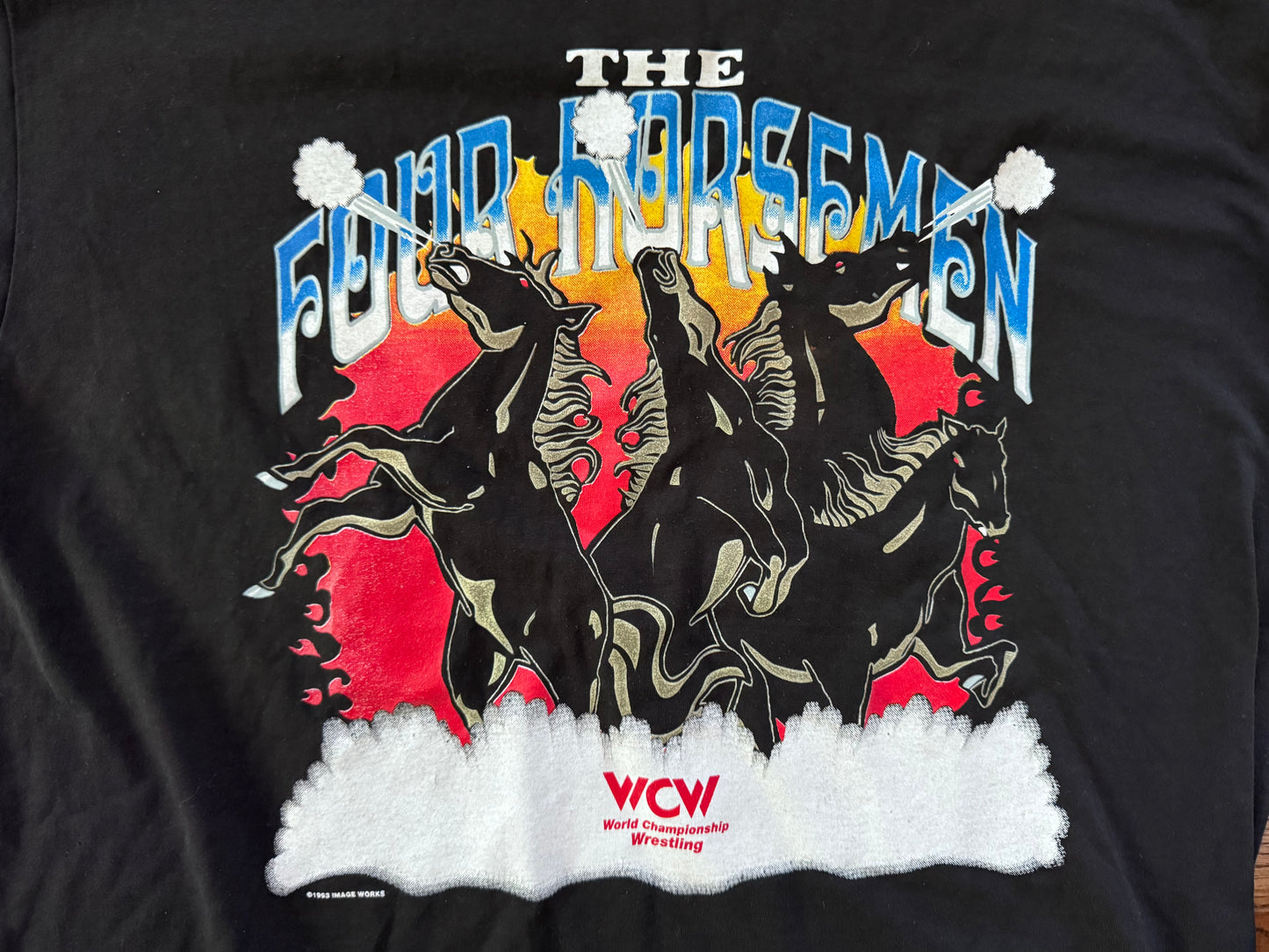 1993 WCW Four Horsemen shirt