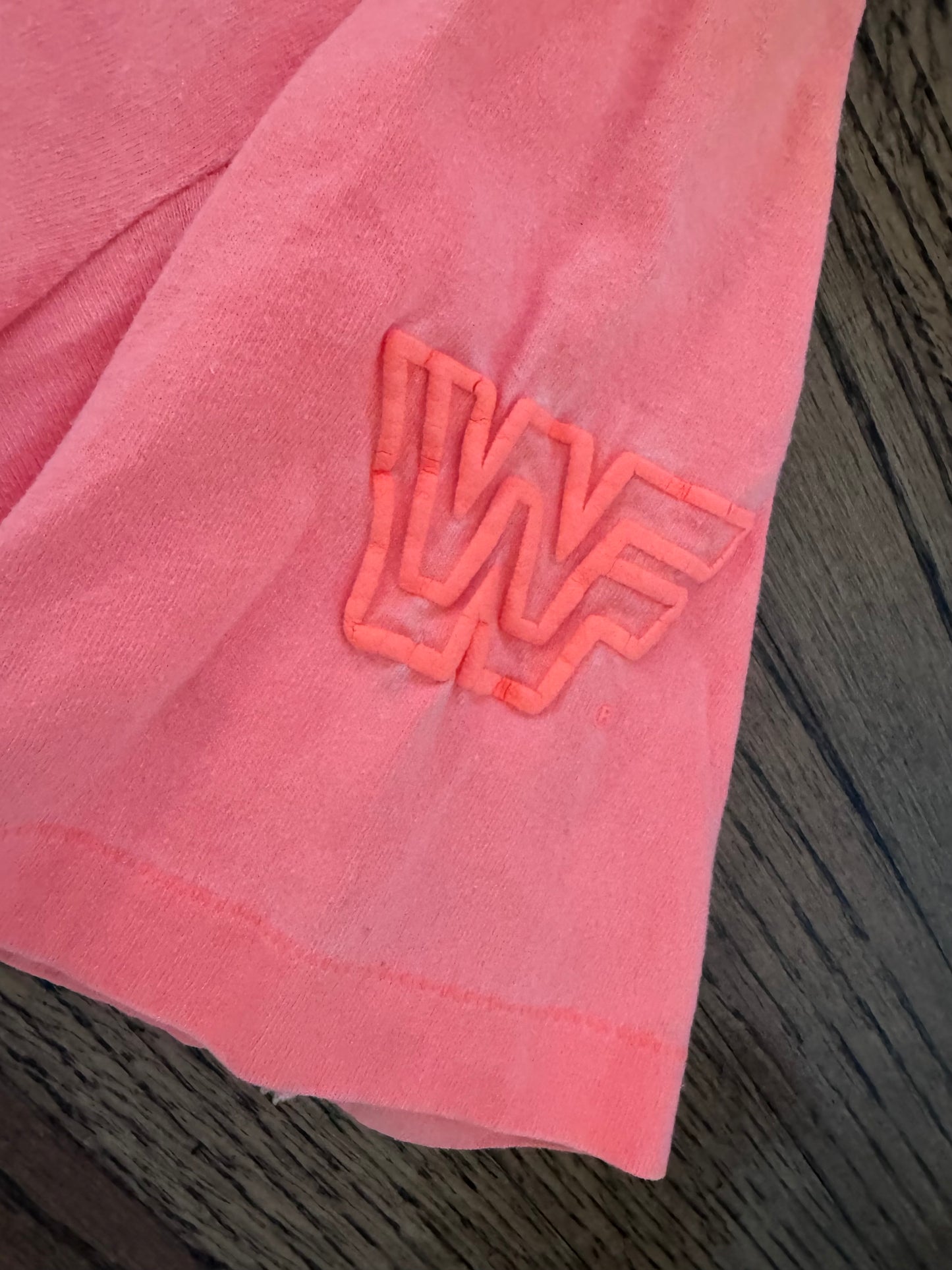 1990 WWF World Wrestling Federation logo shirt