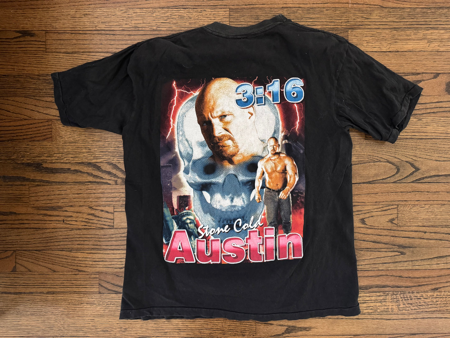 1999 “Stone Cold” Steve Austin rap tee style bootleg shirt