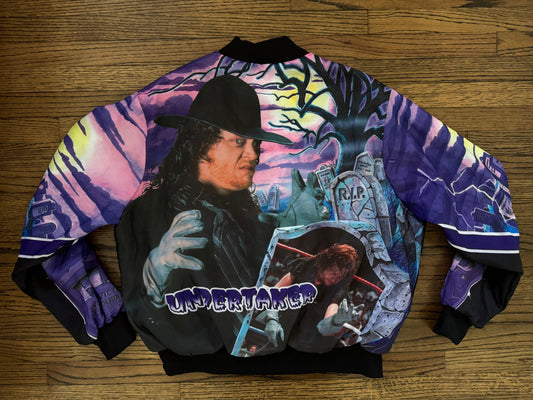 1993 WWF Undertaker Chalkline jacket