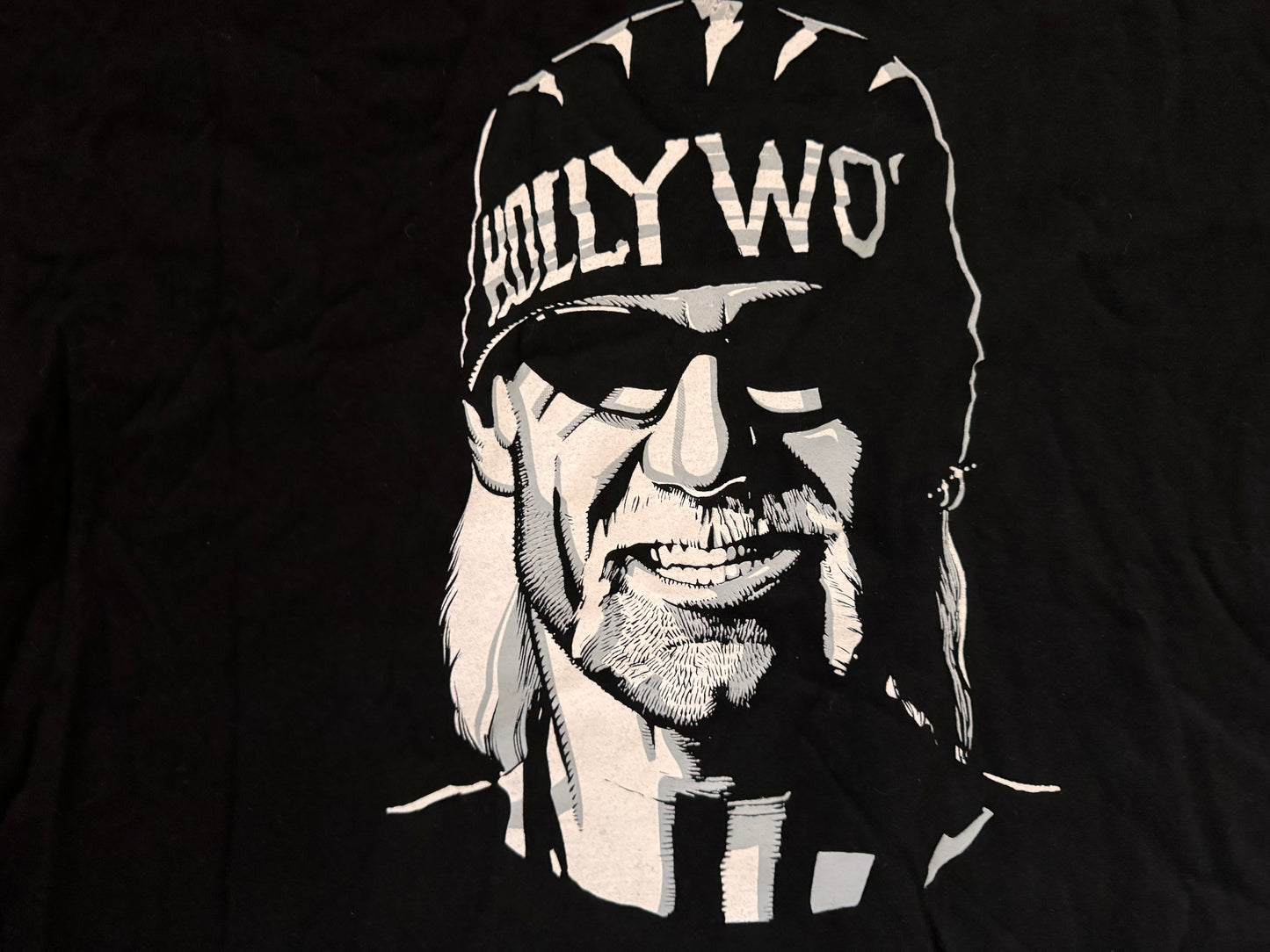 1997 WCW / n.W.o. “Hollywood” Hulk Hogan two sided Steve Stanley shirt