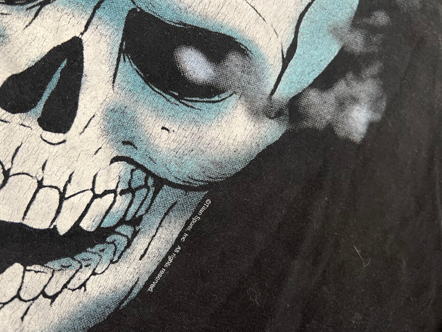 1997 WWF “Stone Cold” Steve Austin Smoking Skull “Austin 3:16” shirt