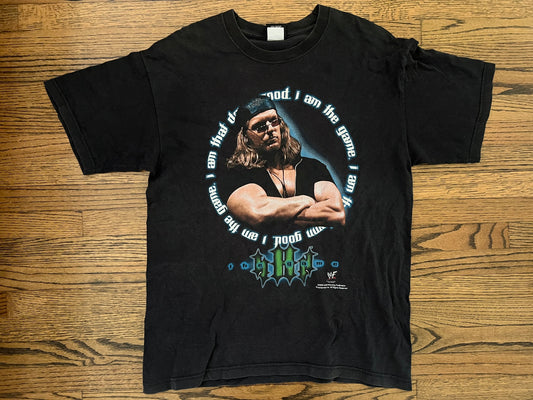 2000 WWF HHH two sided Attitude era logo “Come Get Some” shirt