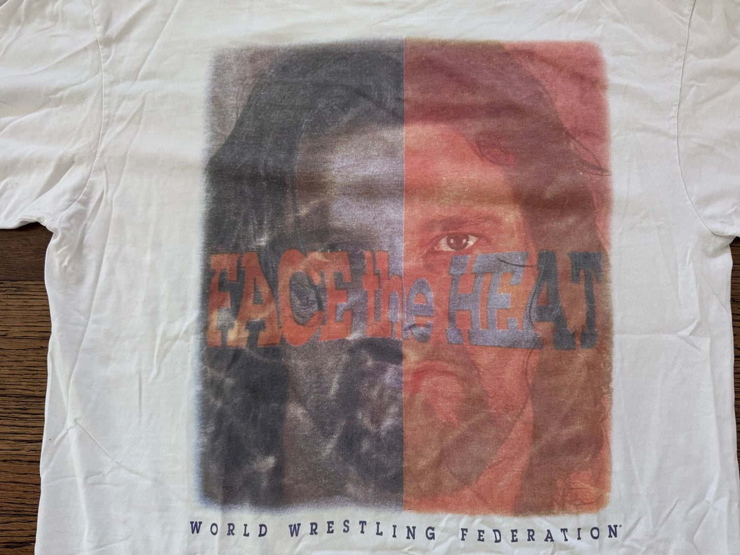 1995 WWF Summerslam “Face the Heat” event shirt featuring “Big Daddy Cool” Diesel

Size: XL (Tagless)