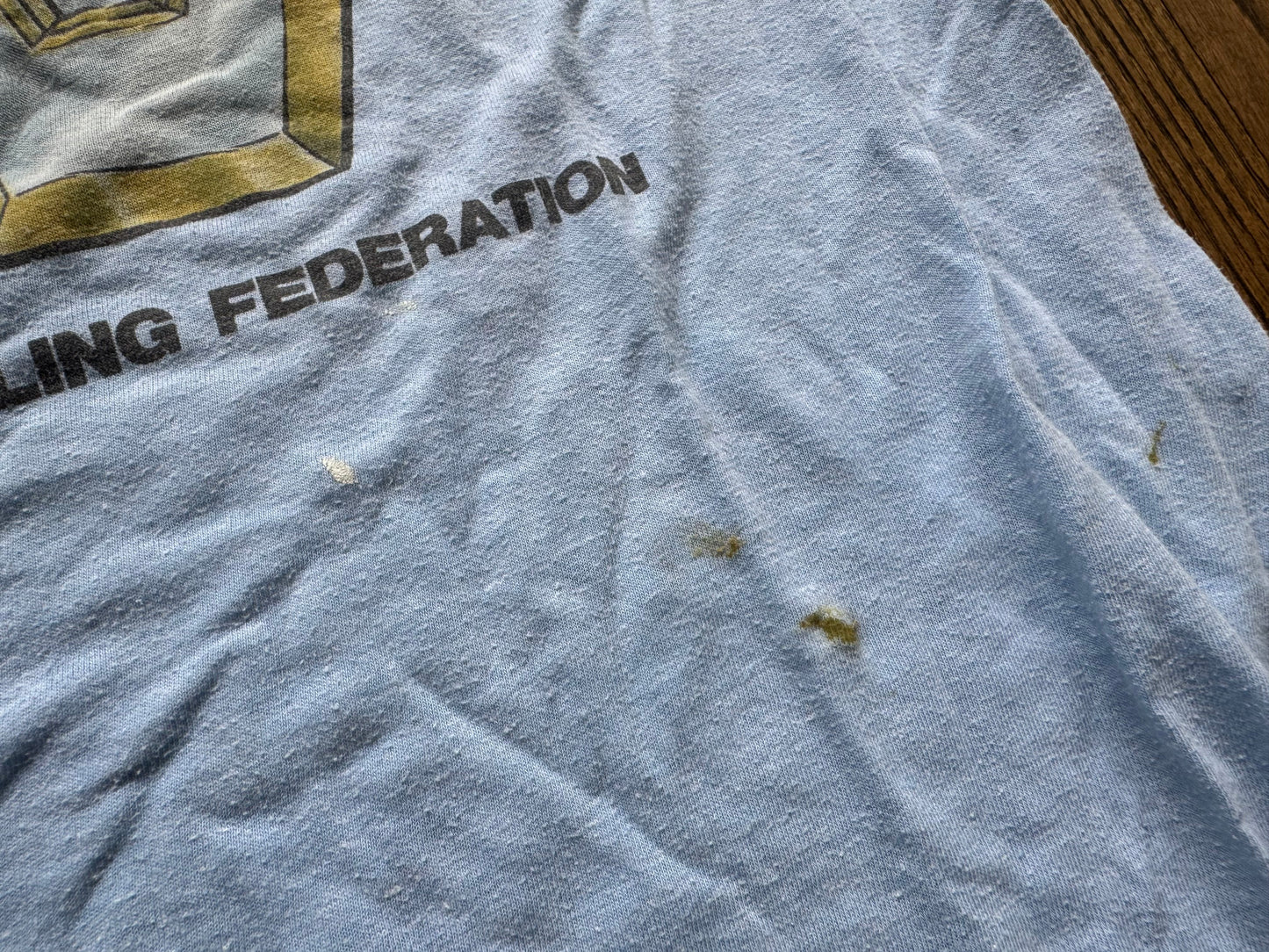 1983 WWF Logo catalog shirt