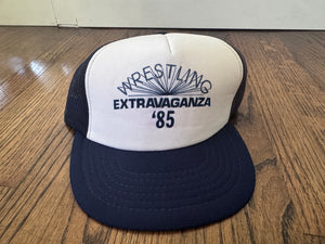 1985 PNW Wrestling Extragavanza SnapBack trucker hat