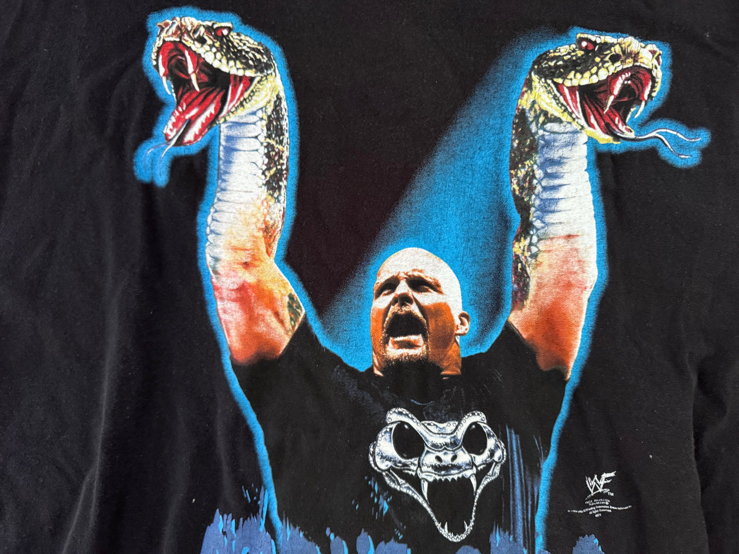 1999 WWF “Stone Cold” Steve Austin two sided shirt