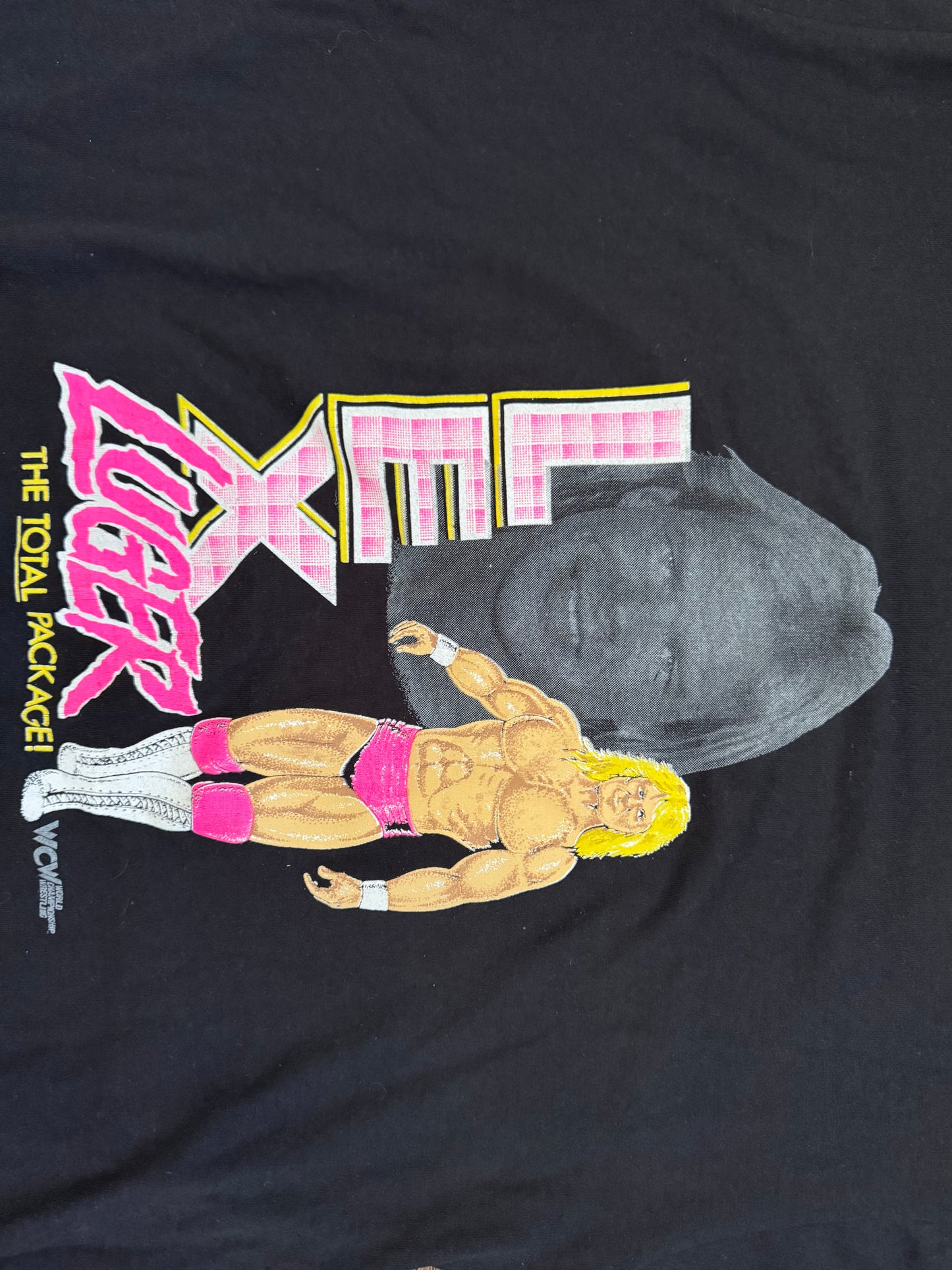 1990 WCW “The Total Package” Lex Luger shirt