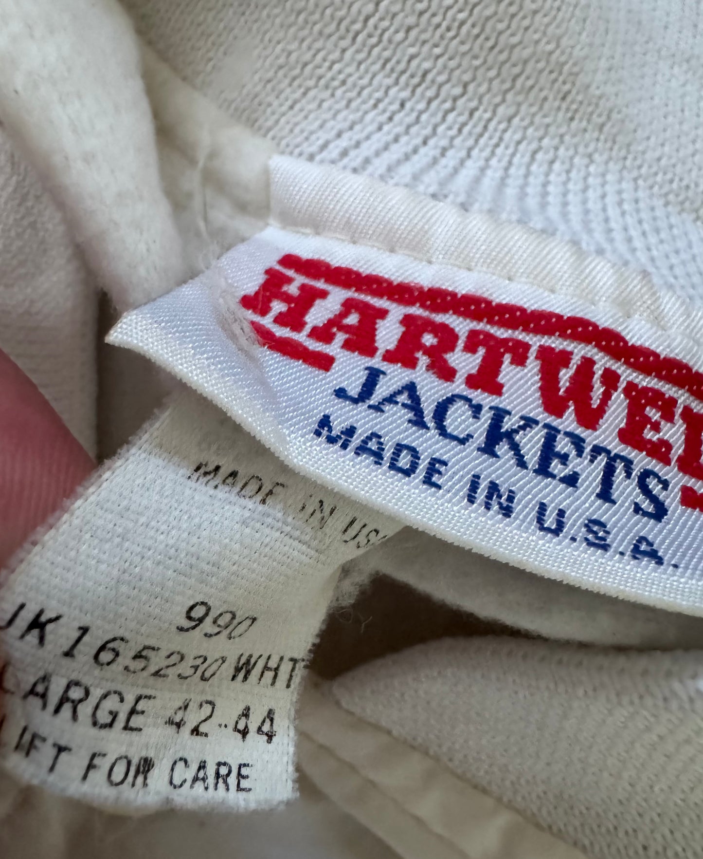 1985 AWA Road Warriors tag team champion white satin jacket