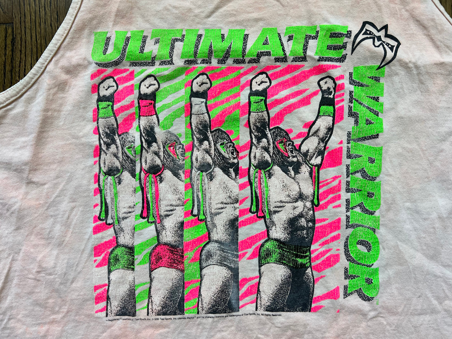1990 WWF Ultimate Warrior Tank Top
 
The