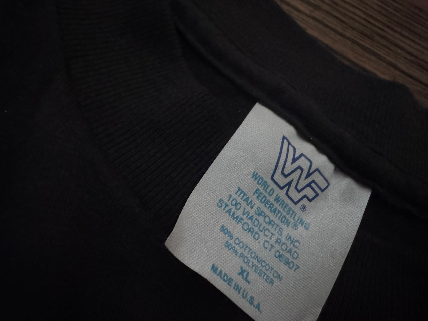 1991 WWF Wrestlemania VII Event shirt featuring Hulk Hogan