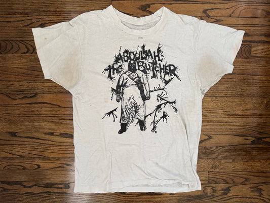 1989 (approx) Scarce Vintage and thrashed late 80s probably AJPW but can’t confirm TBH Abdullah the Butcher shirt

Size: Tagless (Modern Large)