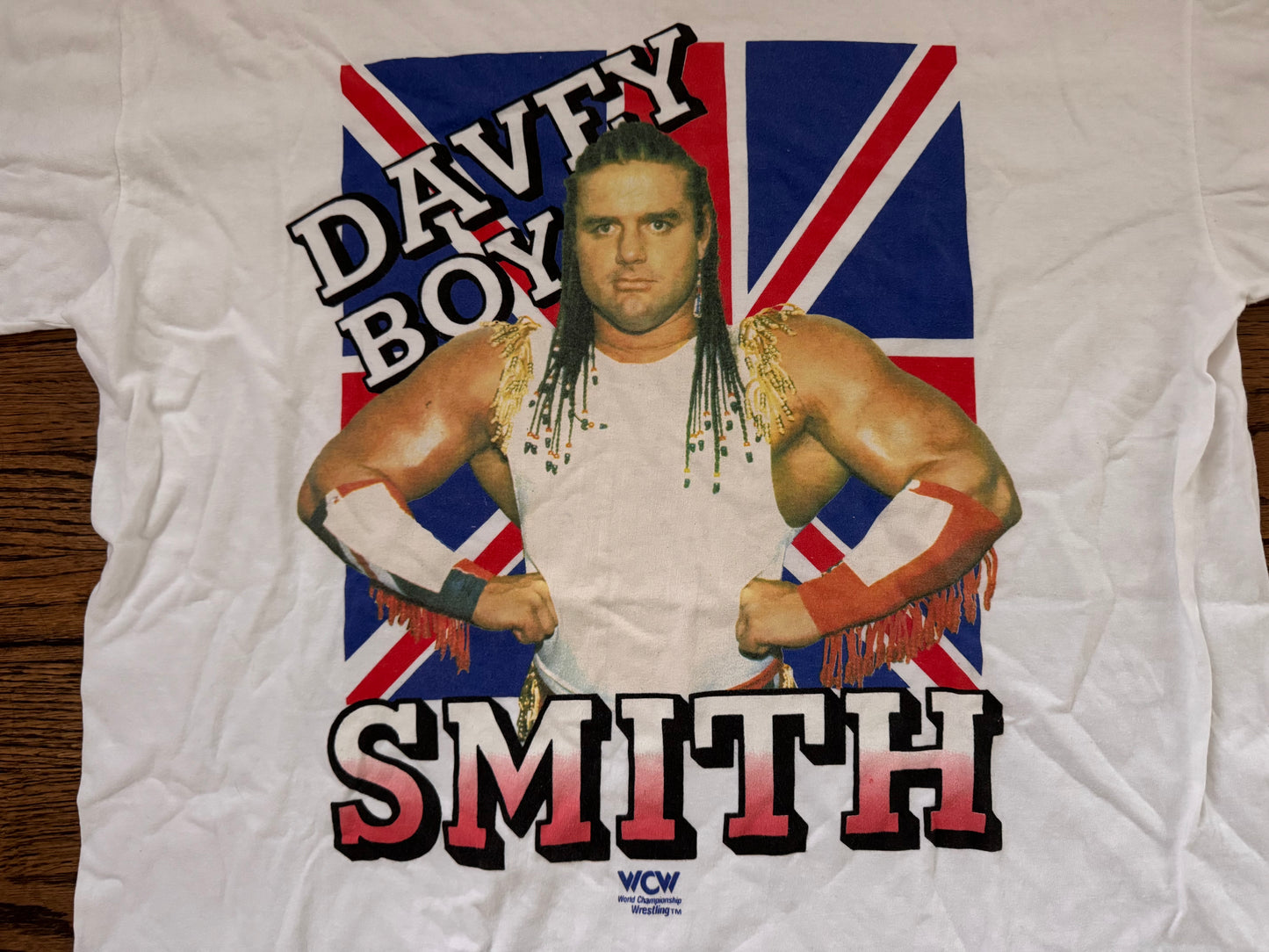 1993 WCW “The British Bulldog” Davey Boy Smith shirt