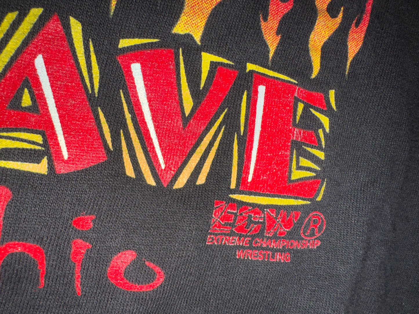 1998 ECW Heatwave ‘98 “We’re Gonna Burn Your Ass!!” Shirt
