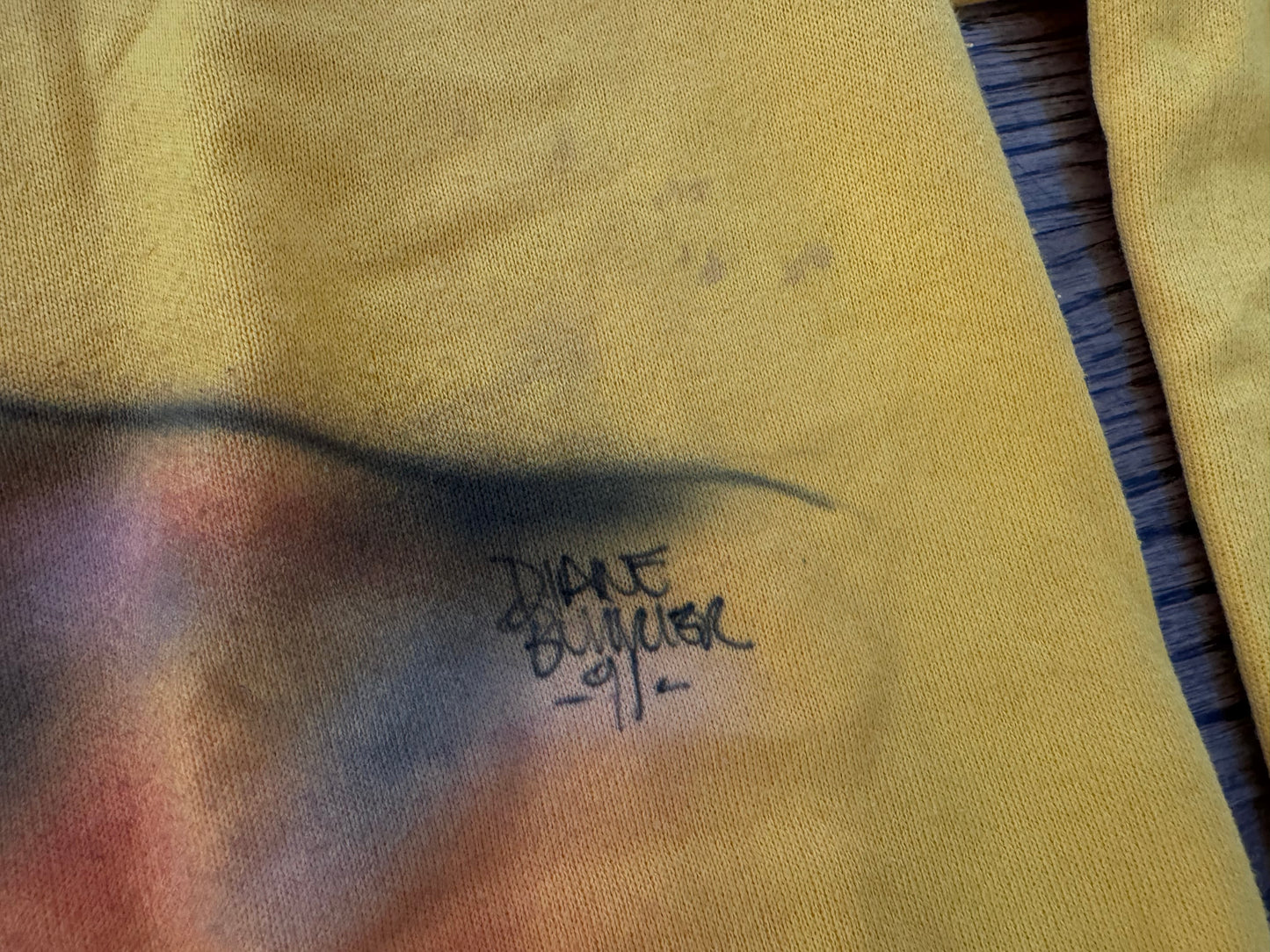 1991 WWF “The Immortal” Hulk Hogan Airbrush crewneck sweatshirt